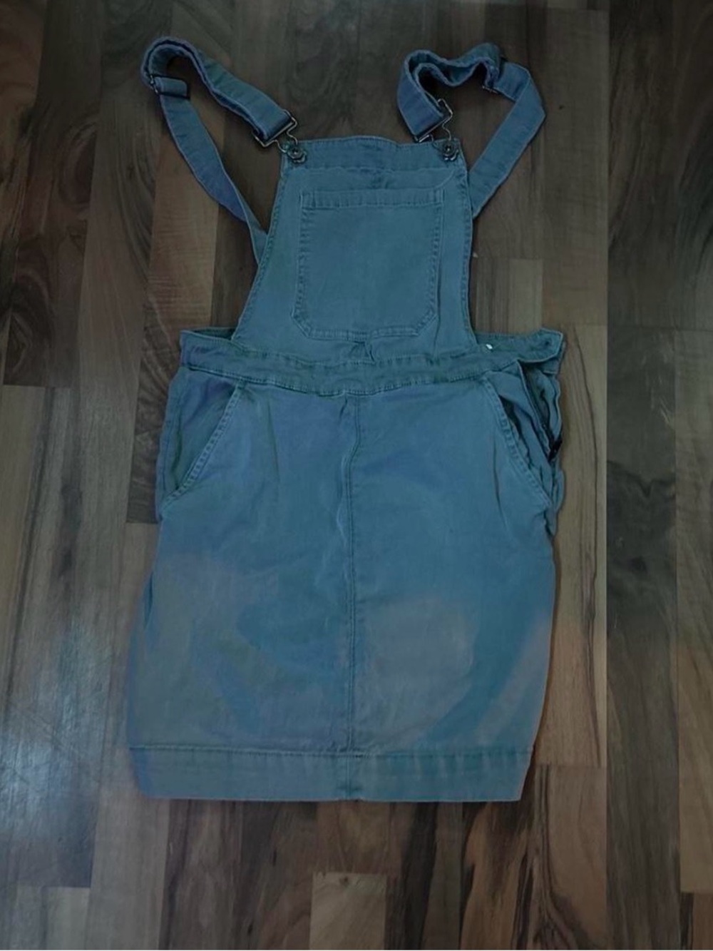 Women’s Blue RipZone Denim Overall Skirt